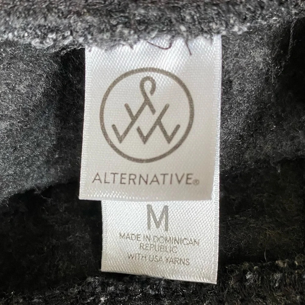 ALTERNATIVE Eco Classic Soft Fleece Sweatpants Eco Black Women's Size M - Picture 9 of 11